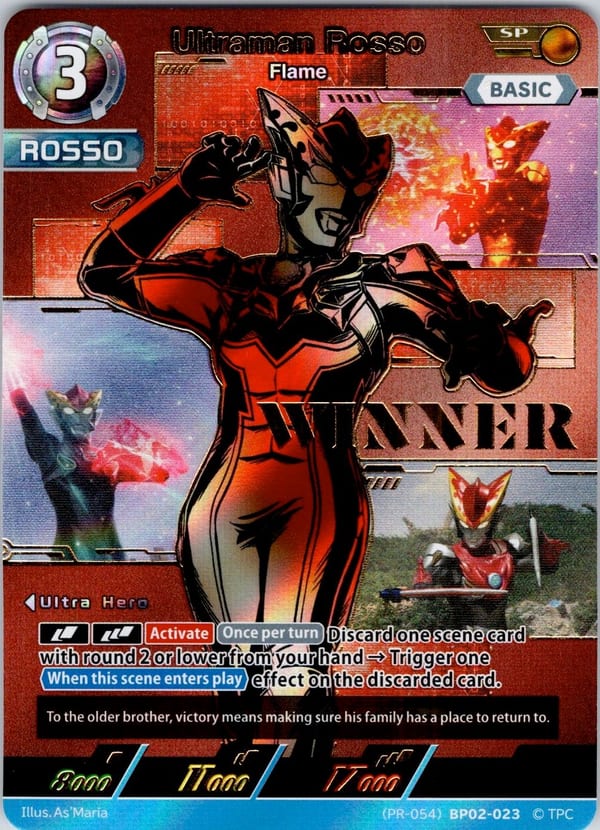 Ultraman Rosso (PR-054)BP02-023