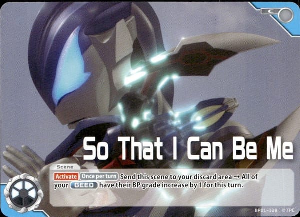 So That I Can Be Me BP01-108