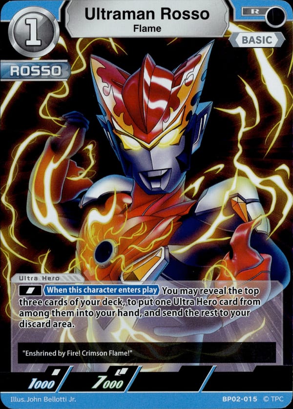 Ultraman Rosso BP02-015
