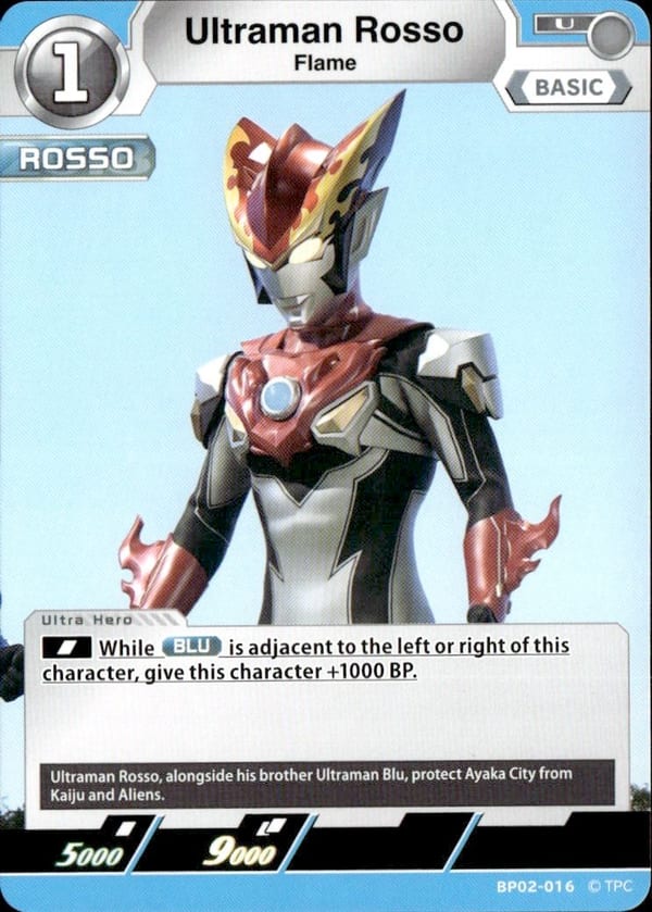 Ultraman Rosso BP02-016
