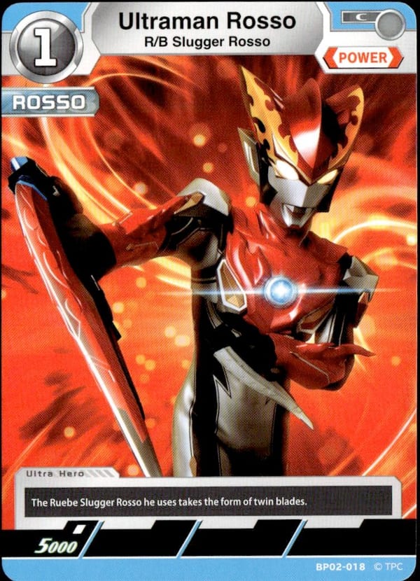 Ultraman Rosso BP02-018