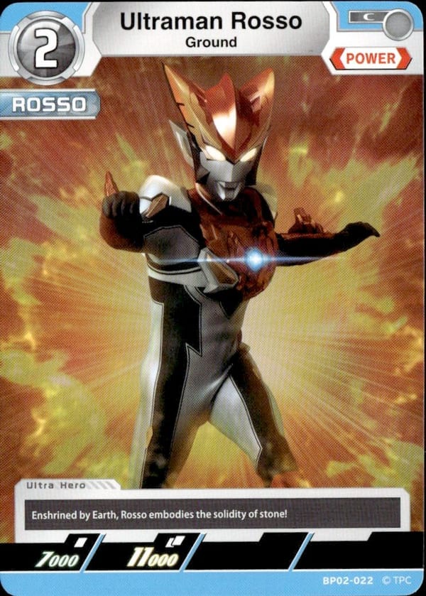 Ultraman Rosso BP02-022