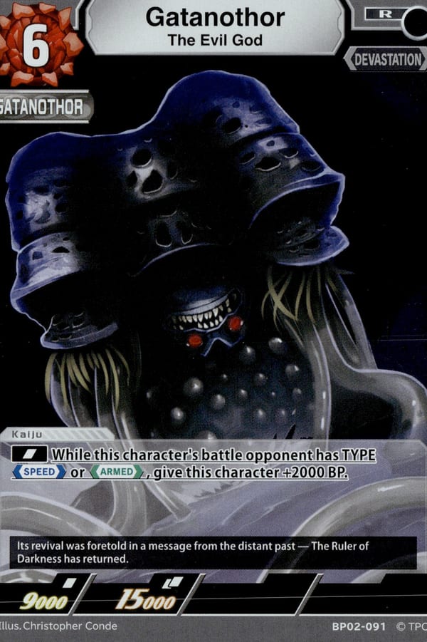 The Evil God Gatanothor BP02-091
