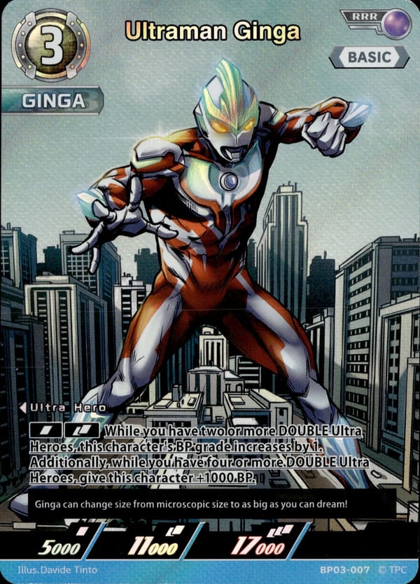 Ultraman Ginga card