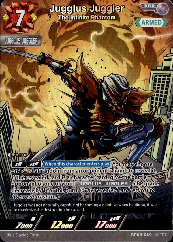 The Infinite Phantom Jugglus Juggler card
