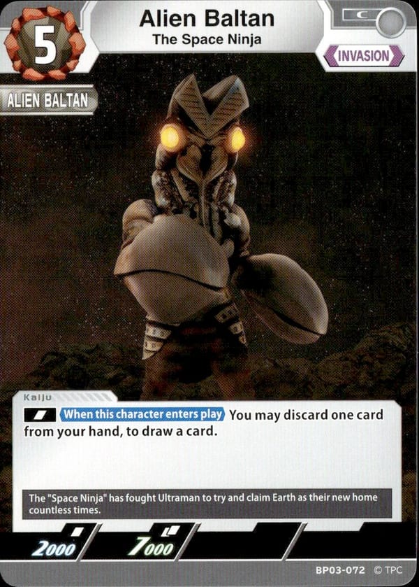 The Space Ninja Alien Baltan BP03-072