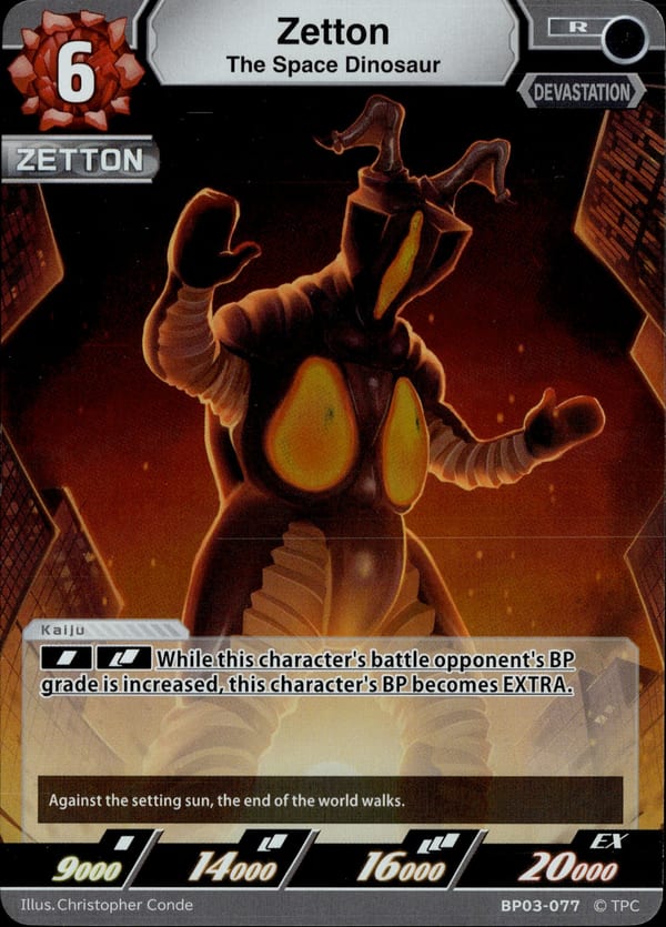 The Space Dinosaur Zetton BP03-077