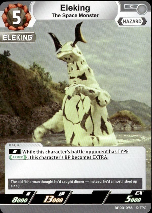 The Space Monster Eleking BP03-078