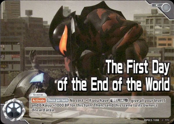 The First Day of the End of the World BP03-108