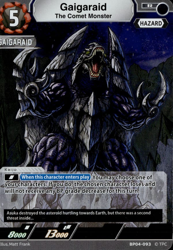The Comet Monster Gaigaraid BP04-093