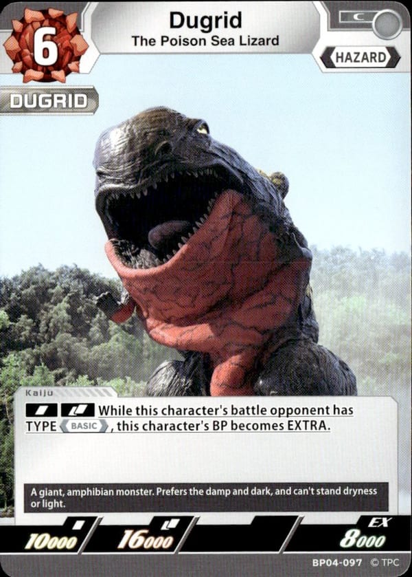 The Poison Sea Lizard Dugrid BP04-097