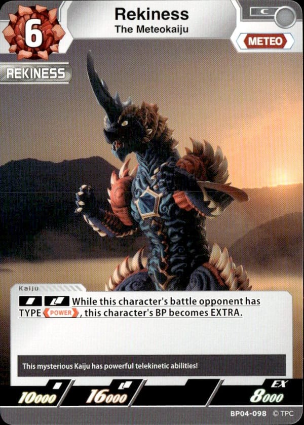 The Meteokaiju Rekiness BP04-098