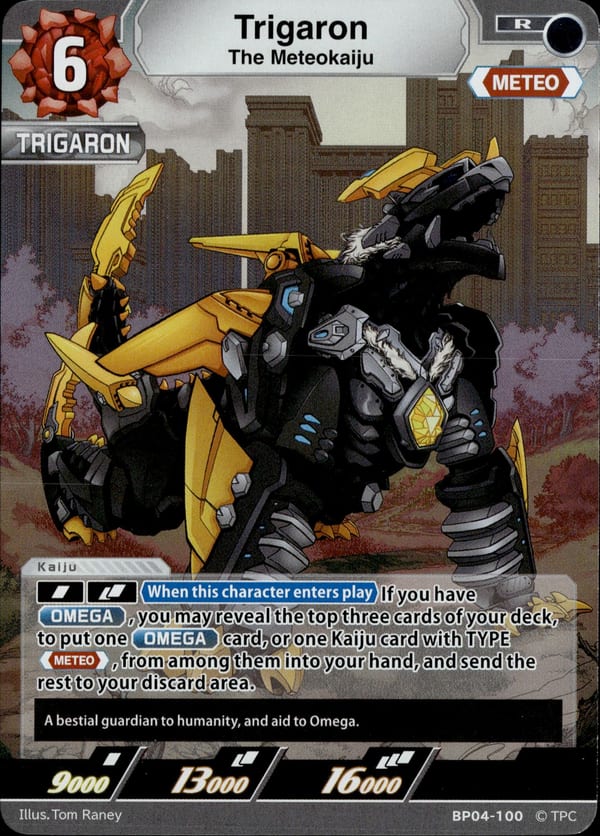 The Meteokaiju Trigaron BP04-100