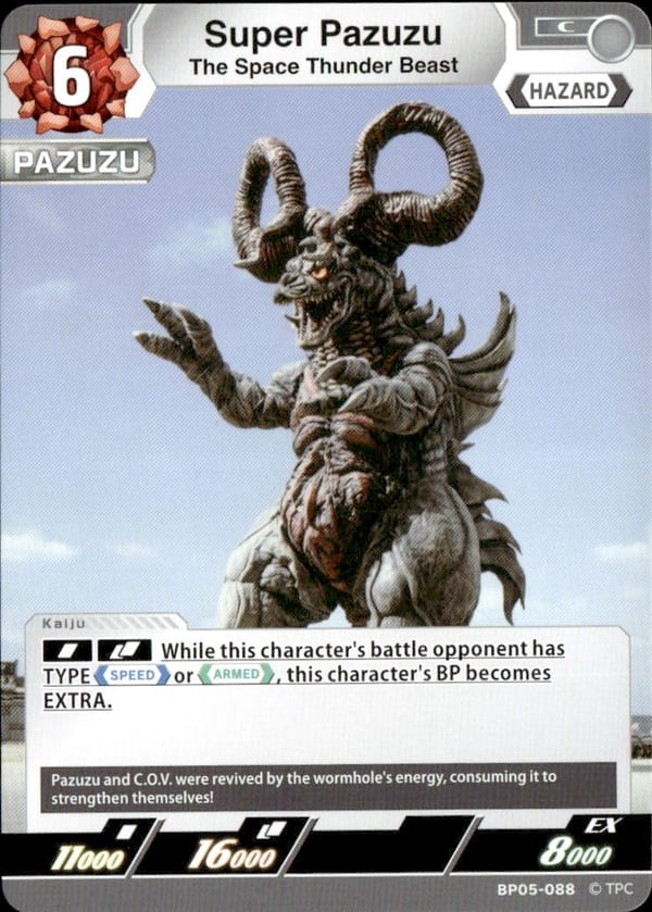The Space Thunder Beast Super Pazuzu BP05-088