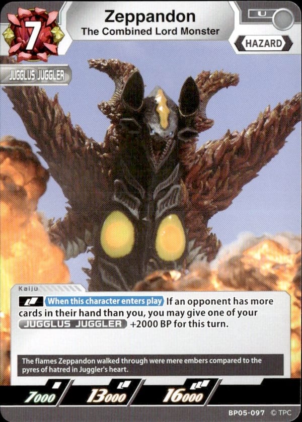 The Combined Lord Monster Zeppandon BP05-097