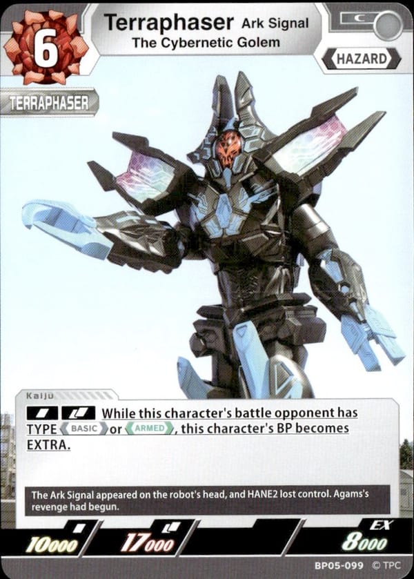 The Cybernetic Golem Terraphaser BP05-099