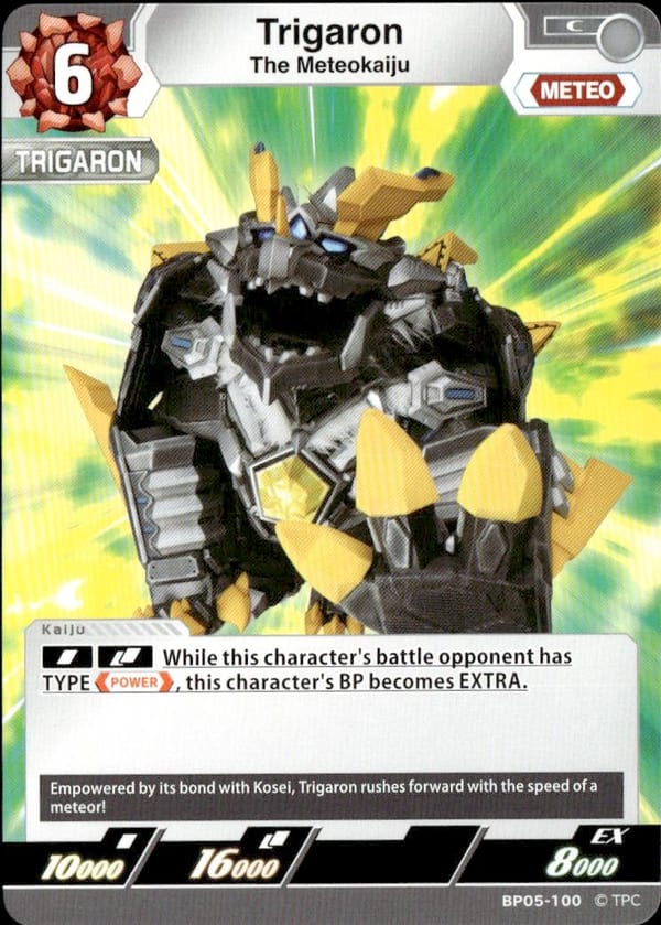 The Meteokaiju Trigaron BP05-100