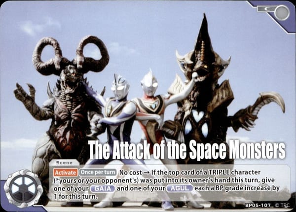 The Attack of the Space Monsters BP05-107