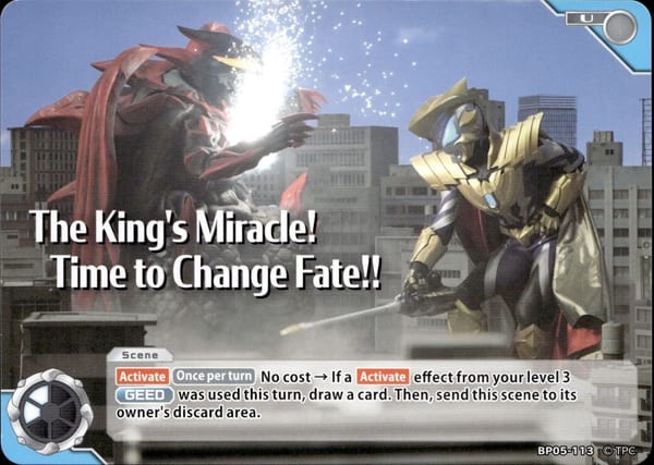 The King's Miracle! Time to Change Fate!! BP05-113