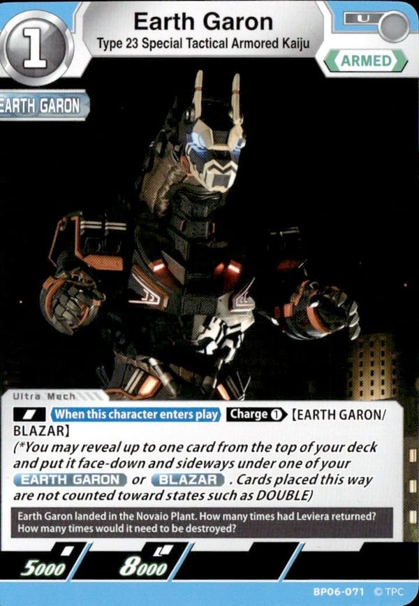 Type 23 Special Tactical Armored Kaiju Earth Garon BP06-071