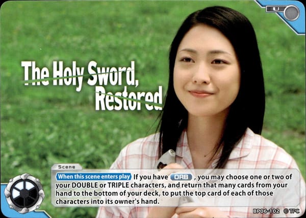 The Holy Sword, Restored BP06-102