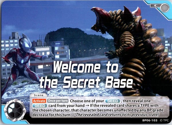 Welcome to the Secret Base BP06-103