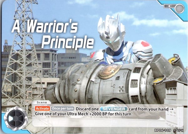 A Warrior's Principle BP06-109