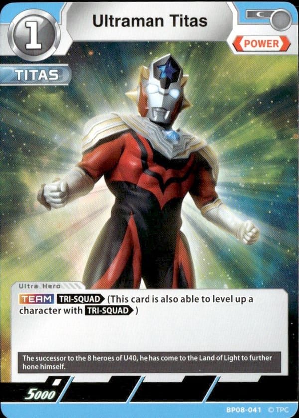 Ultraman Titas card