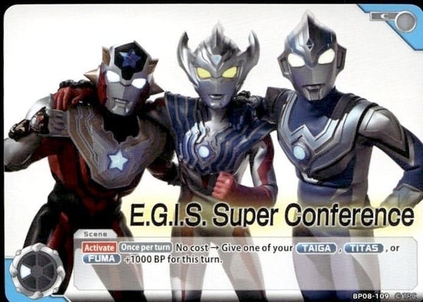 E.G.I.S. Super Conference card