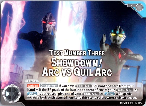 Test Number Three Showdown! Arc vs Guil Arc card