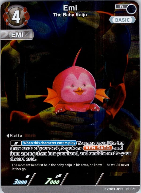 The Baby Kaiju Emi EXD01-013