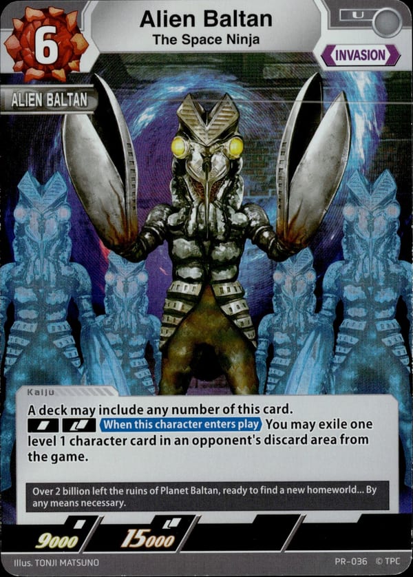 The Space NinjaAlien Baltan PR-036